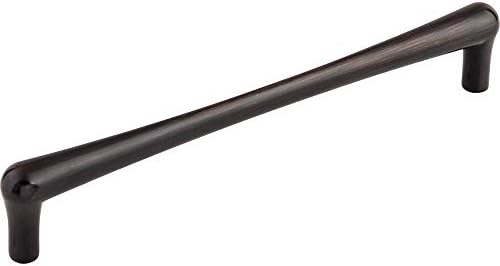 Top Knobs Barrington Brookline 7 916 Center Bar Pull Finish Flat Black