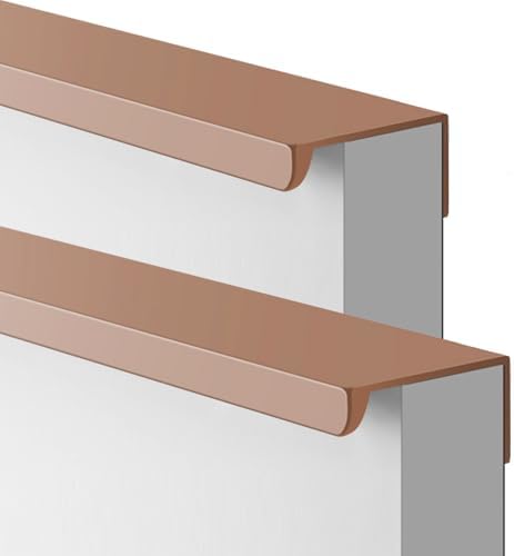 2Pc Modern Hidden Aluminum Alloy Kitchen Cupboard Handles