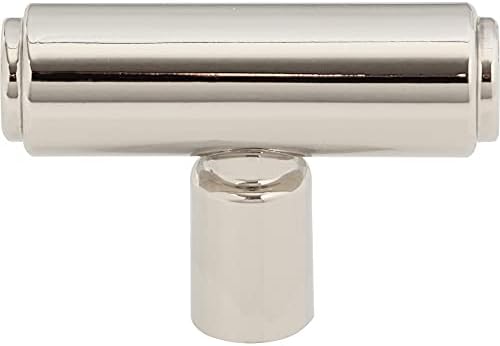 Top Knobs Clarence T-Knob 2 in Polished Nickel