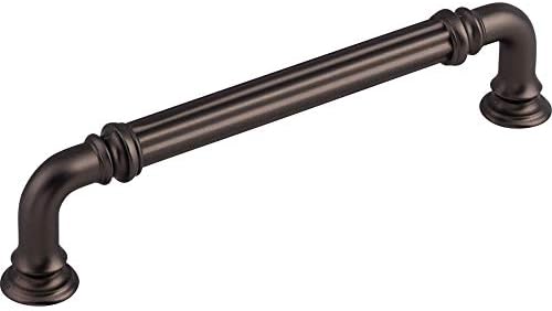 Top Knobs TK323UM Chareau Collection Reeded Bar Pull Umbrio