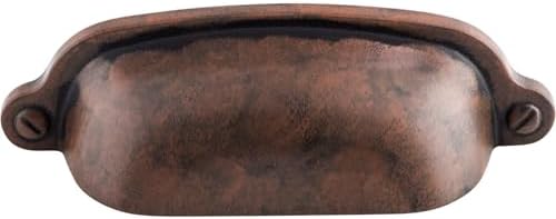 Top Knobs M1210 Dakota Collection 2 916 Cup Pull Patina Rouge