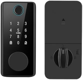 Unlock Your Home with the Smart Fingerprint Deadbolt from FJZKTEG