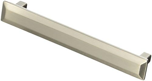 Laurey Poise Pull with Back Plate 5-inch Satin Nickel