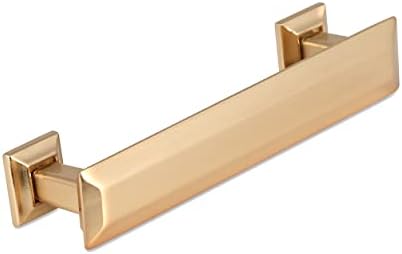 Southern Hills 5pc Gold Cabinet Pulls 4 Screw Spaced Handles