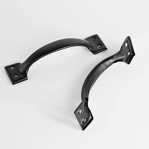 Versatile Curved Black Cabinet Door Handles