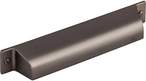 Top Knobs Channing 5 In Cup Pull Brushed Satin Nickel 1