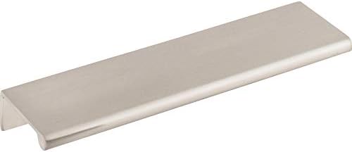 Top Knobs TK503BLK Mercer Collection 6 Europa Tab Pull Flat Black