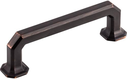 Top Knobs TK287PN 3-34 Contemporary Transitional Emerald Pull Polished Nickel