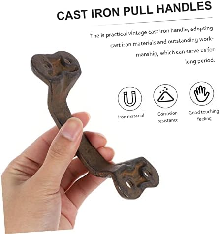 HOMSFOU Antique Cast Iron Handles