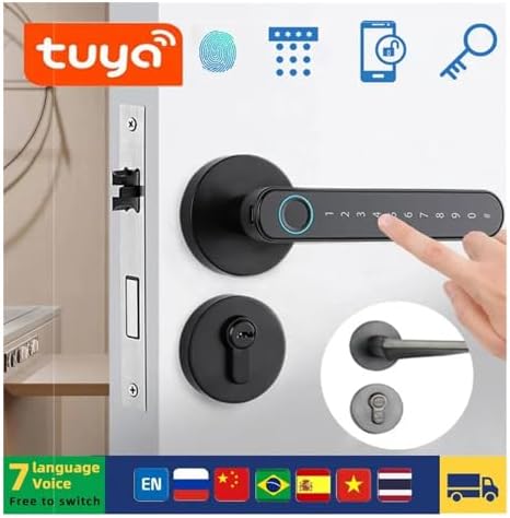 Fingerprint Password Door Lock for Home