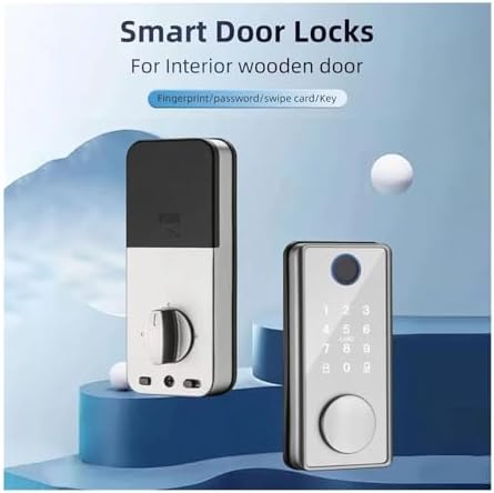 Smart Deadbolt Locks for Front Door with Tuya Wi-Fi