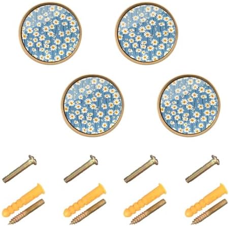 EtherSpher Boho Cabinet Knobs 126 Inch 4 Pack