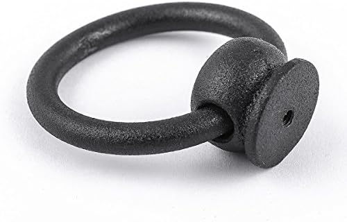 Antique Black Wrought Iron Cabinet Door Drawer Pulls