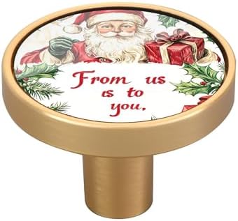 Xigua 4-Piece Santa Claus Knobs
