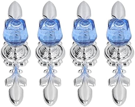 Sturdy and Elegant Crystal Glass Pull Handle Knobs for Desktop Drawer dresser