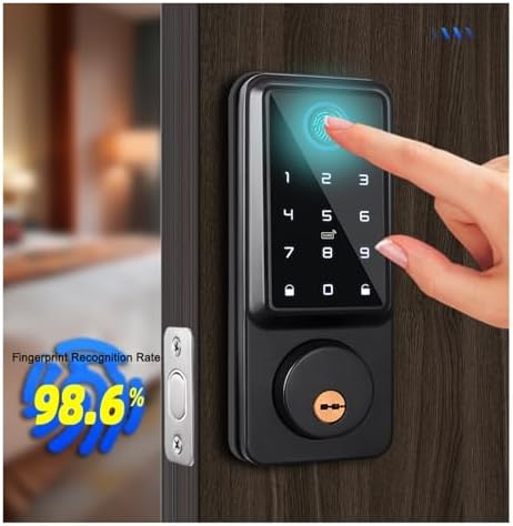 TTLock Smart Deadbolt with Fingerprint and WiFi Control