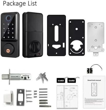 Tuya WiFi Fingerprint Door Lock with Bluetooth App