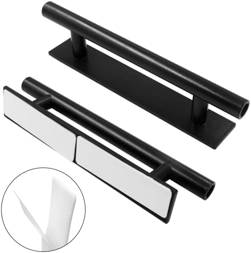 Sturdy 10-Piece Self-Stick Cabinet Handles for Kitchen Drawers