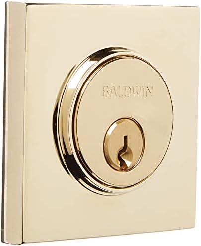 Baldwin 8221 Santa Monica Contemporary Square Double Cylinder Deadbolt