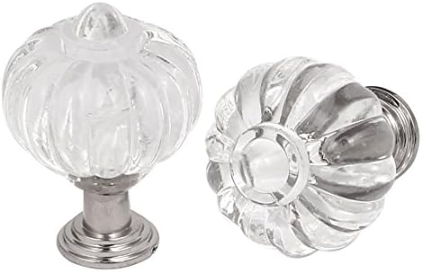 Drawer Dresser Gate Pull Handles 9pcs Silver Clear