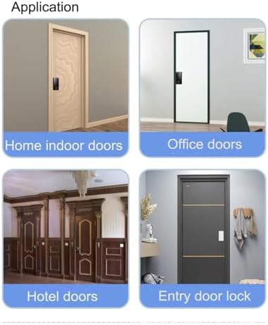 Tuya Bluetooth Smart Deadbolt Lock Kit with Fingerprint and Password