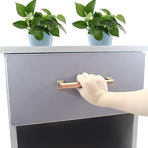 6PCS Heavy Duty Brown Cabinet Knobs and Pulls