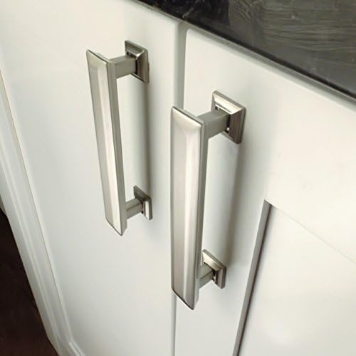 Southern Hills 4 Inch Brushed Nickel Cabinet Pulls 5 Pack 1