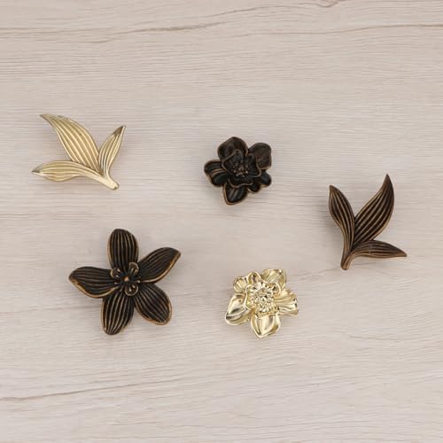Brosay Flower Knob Set for Cabinets