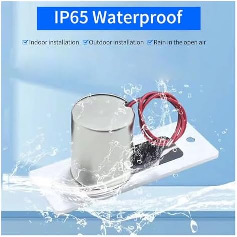 Waterproof Smart Deadbolt with Fail-Safe Magnetic Mechanical Security