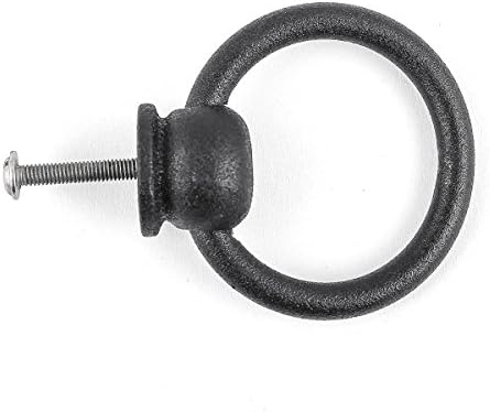 Antique Black Wrought Iron Cabinet Door Drawer Pulls