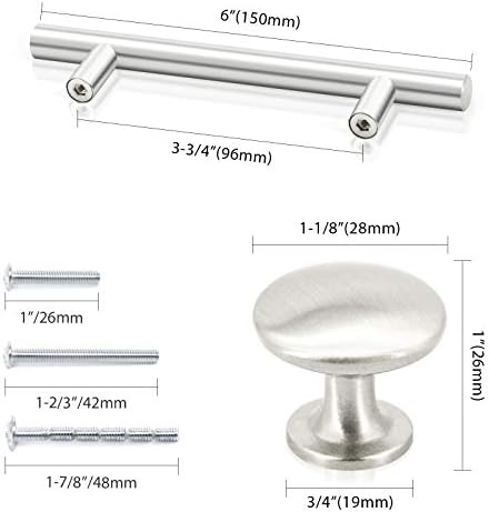 SUNRIVER 36 Pack Cabinet Handles and Pulls Set