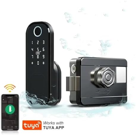 Fingerprints Waterproof Outdoor Garden Lock