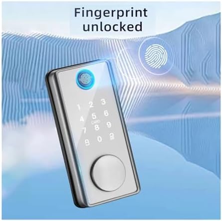 Smart Deadbolt Locks for Front Door with Tuya Wi-Fi