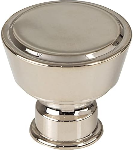 Sturdy 1 38 Inch Polished Nickel Knob