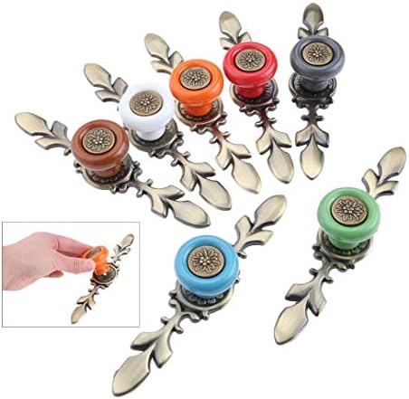 Delightful Retro Ceramic Door Knob Set