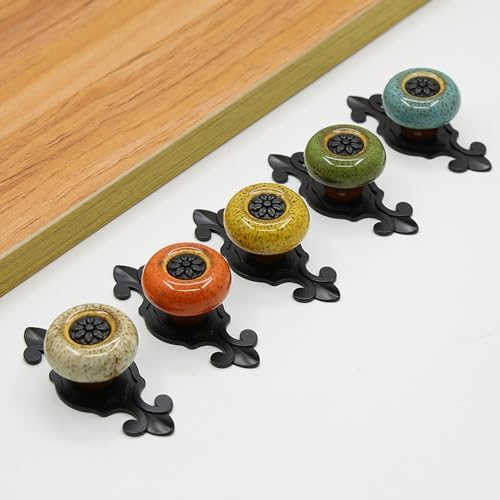 Leopard Vintage Knobs Set