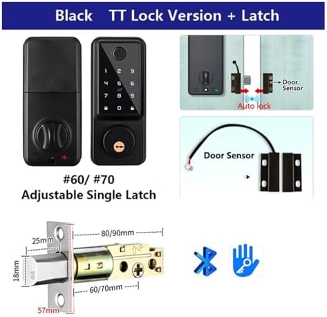 TTLock Smart Deadbolt with Fingerprint and WiFi Control