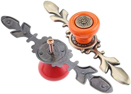 Delightful Retro Ceramic Door Knob Set