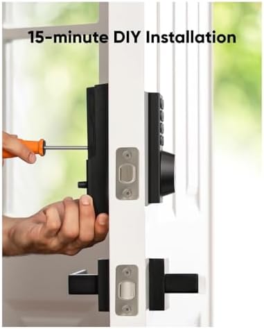 FJZKTEGSmart Deadbolt with WiFi for Front Door