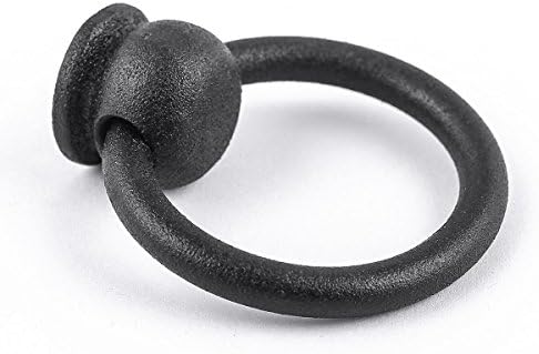Antique Black Wrought Iron Cabinet Door Drawer Pulls