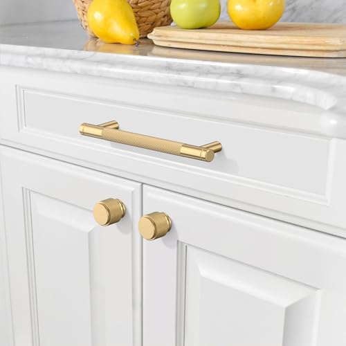 Amerdeco 10-Pack Pull Set 5-Inch Bronze for Cabinets Bathrooms