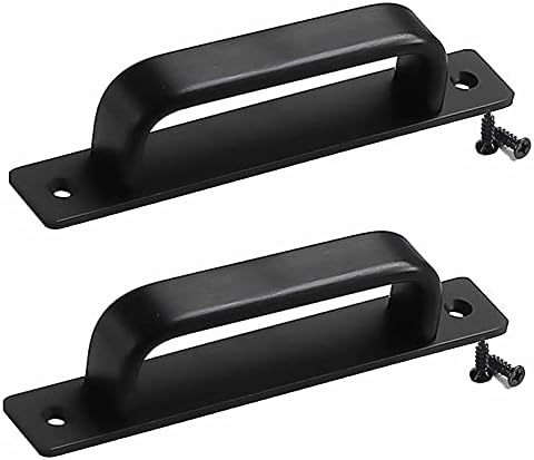 Two-Piece 128mm Aluminum Alloy Sliding Door Handles Pull Push