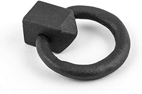 2-Inch Black Cast Iron Swing Handle Pulls