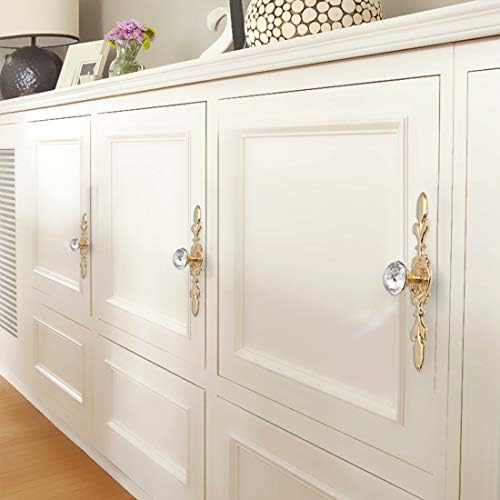 Aivoya 6-PC Crystal Drawer Knob Set