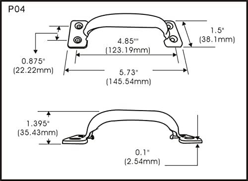 Discover the perfect QCAA Door Pull Zinc Plated 5-34