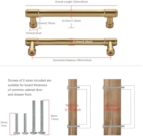 TUNNY Modern cabinet handle sources -5128mm High-Quality Chrome Cabinet Pull
