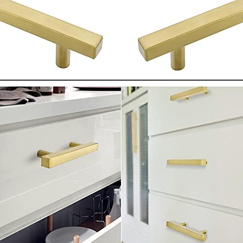 GoldenWarm Brushed Gold Cabinet Pulls