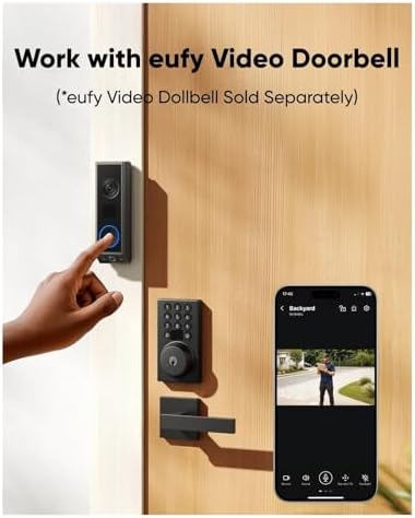 FJZKTEGSmart Deadbolt with WiFi for Front Door