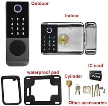 Waterproof Smart Lock Outdoor Security