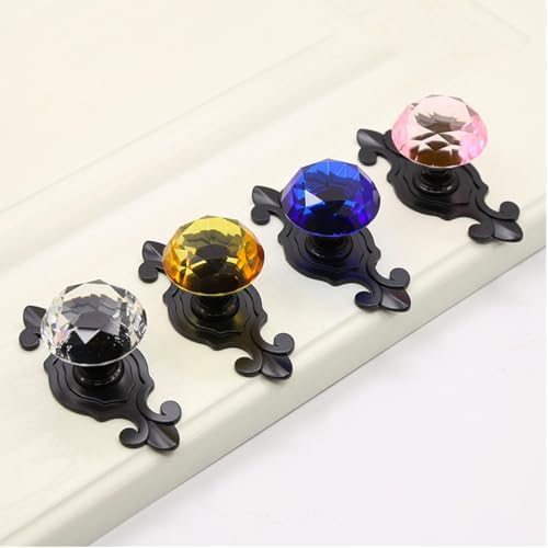 Elegant Crystal Glass Cabinet Knobs by Kelier for Modern Spaces